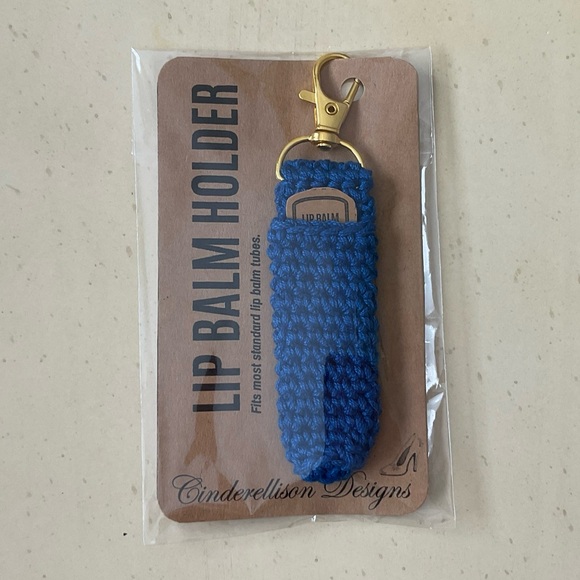 Hand Crocheted Lip Balm Holder - Your Choice of One 💄 - Picture 4 of 7